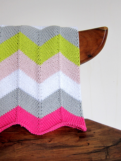 Chevron Baby Blanket