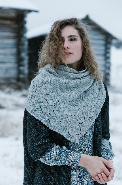 calla shawl