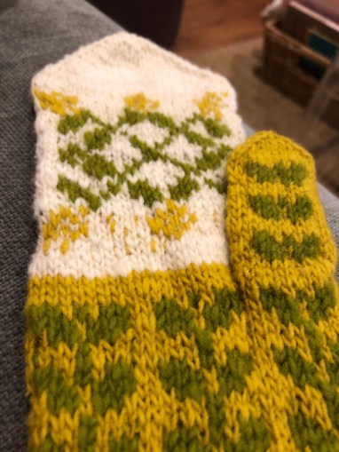 My Isabel mittens