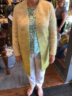 Unique and Faded Girlfriend Cardigan